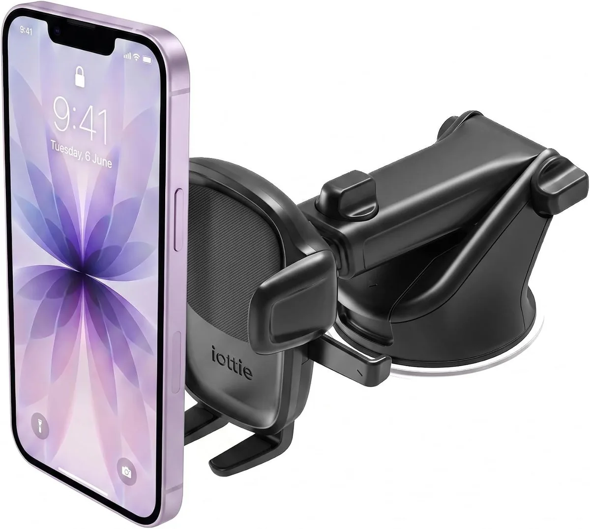 Keyence Keyence Easy One Touch Signature Dashboard Windshield Mount 260° 6.5″ — product photo