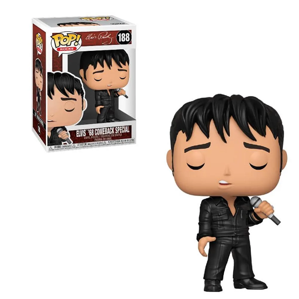 Funko Funko Pop! Vinyl Elvis '68 Comeback #188 collectible — product photo