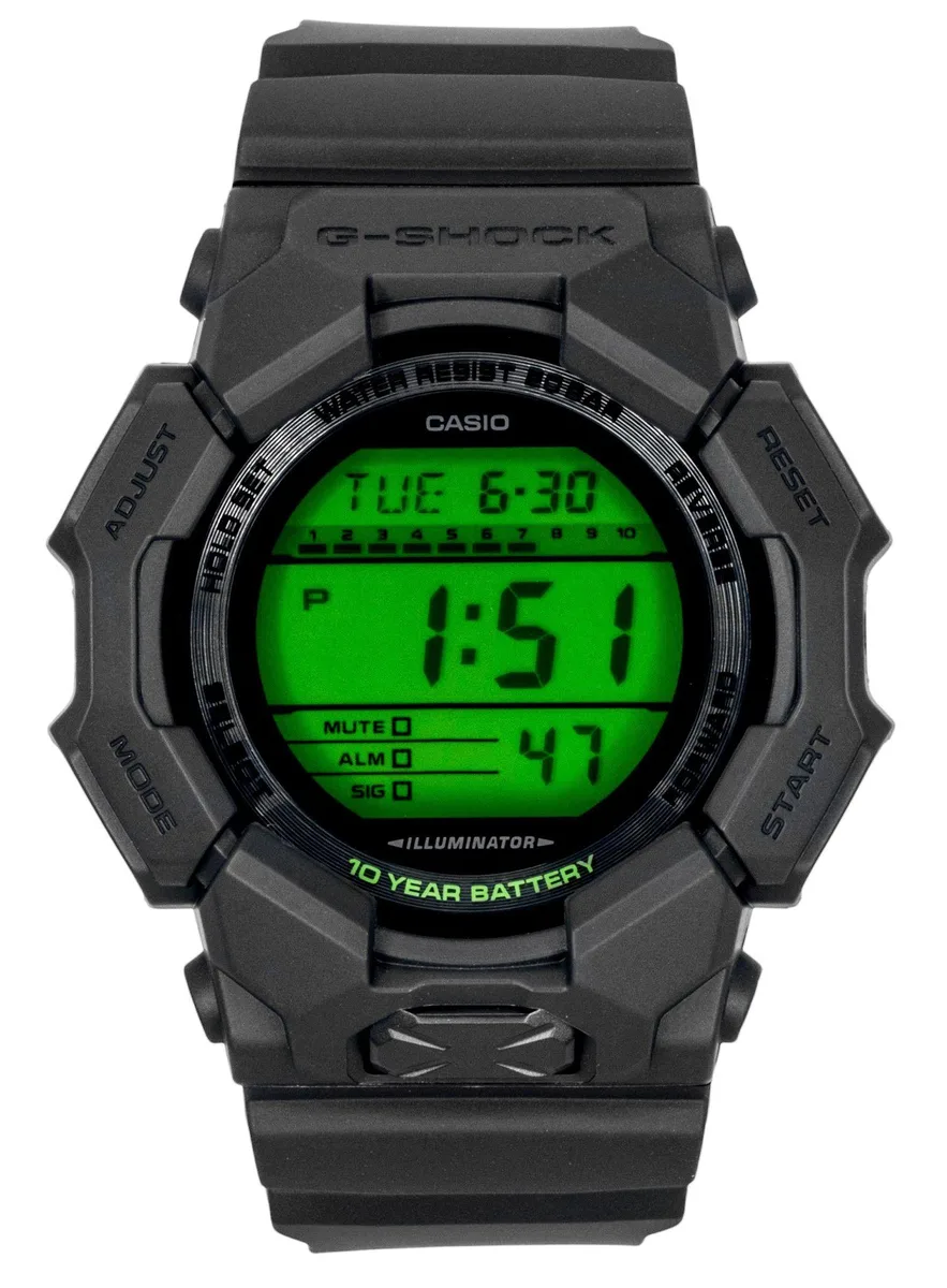 CASIO CASIO GD-010 G-Shock Digital Watch Accessory Black/Green — product photo