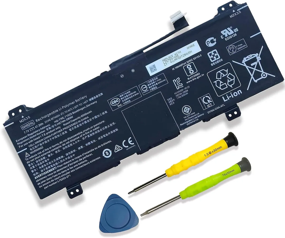 TAURKENAM TAURKENAM GH02XL 7.7V 47.3Wh 6000mAh laptop battery — product photo