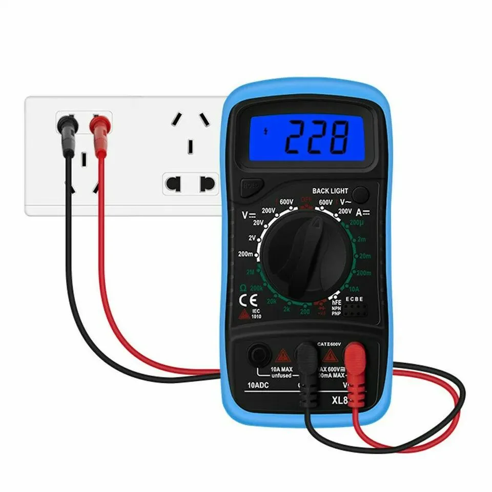 NShi NShi XL830L Digital Multimeter AC DC 600V 10A — product photo