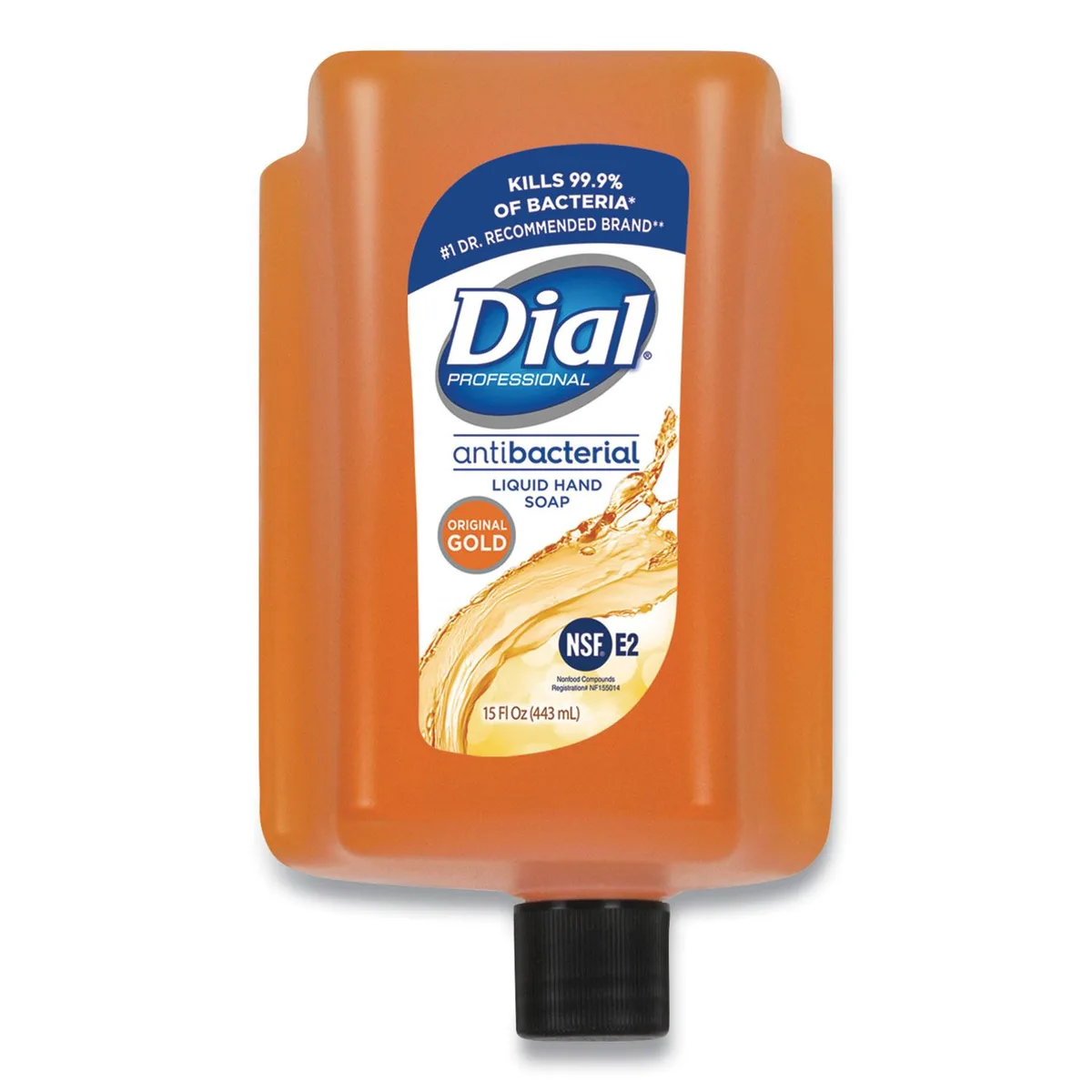 Dial Dial 98561 Antibacterial Gold Liquid Hand Soap Refill 15oz Floral skin care — product photo