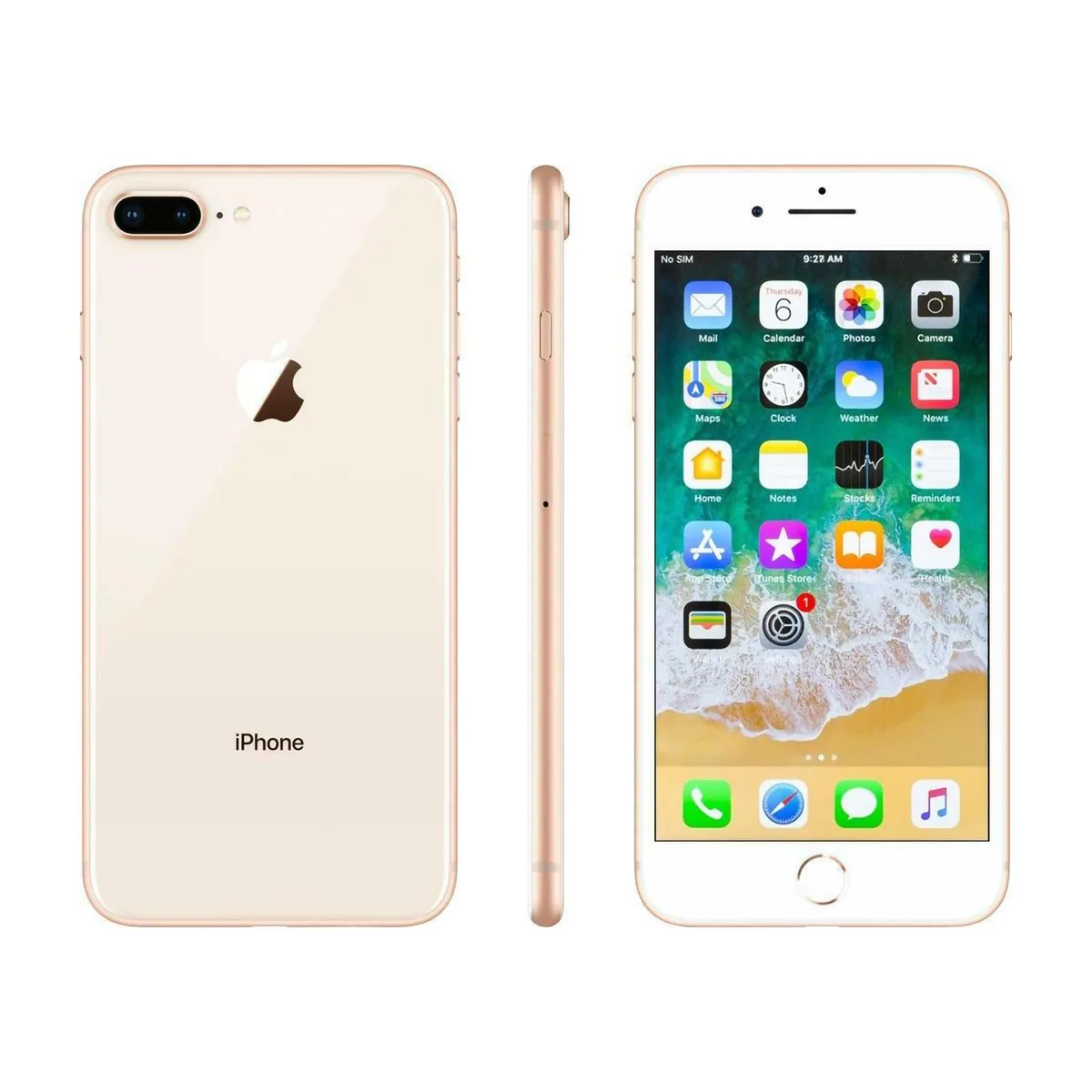 Apple Apple iPhone 8 Plus 64GB Factory GSM Unlocked Gold 5.5 — product photo