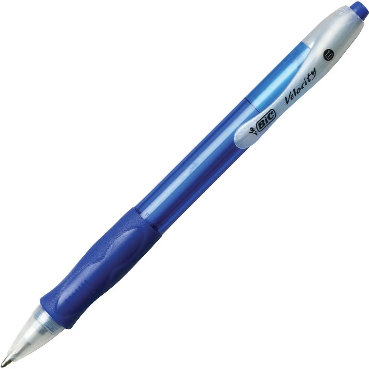 BIC BIC Velocity VLG361BE Retractable Ballpoint Pen Blue Medium 1.0mm 36/Box — product photo