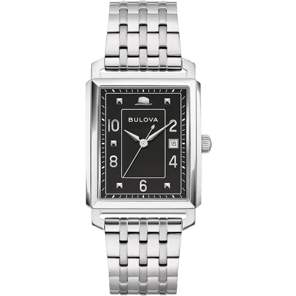 Bulova Bulova 96B461 Frank Sinatra Quartz Watch 30mm Black Dial 14mm Lugs — product photo