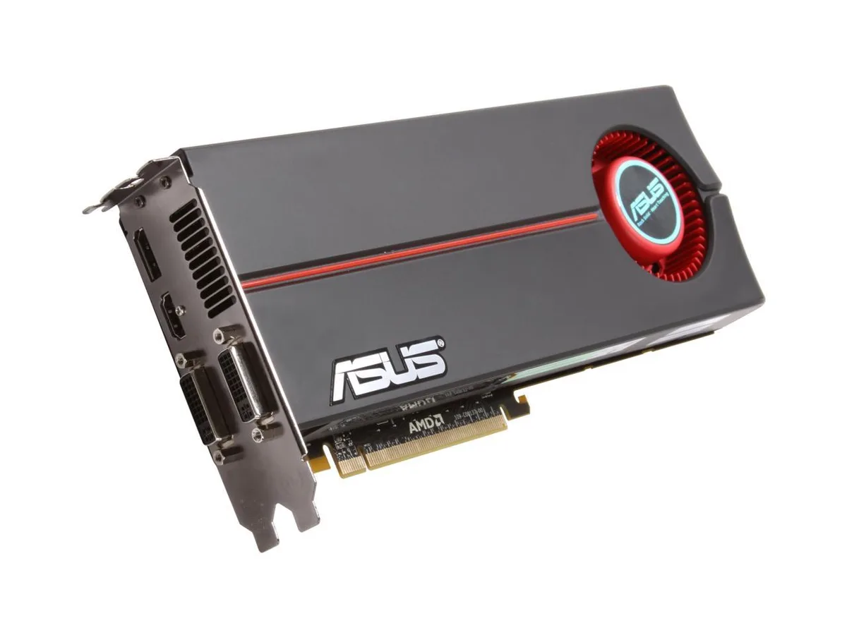 ASUS ASUS EAH5870/G/2DIS/1GD5/A Radeon HD 5870 graphics card — product photo