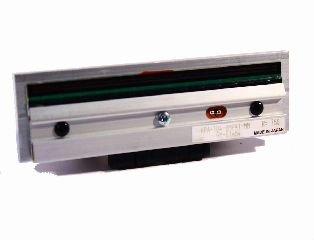 Rectangular printhead module with metal housing and connector pins