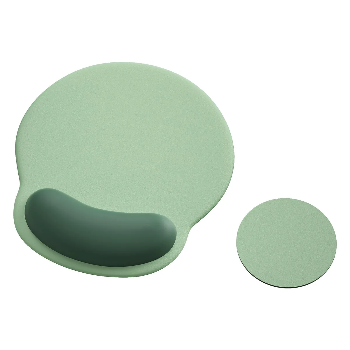  VINEBURY VNBY-2503 Ergonomic Mouse Pad with Wrist Rest C-Green — product photo