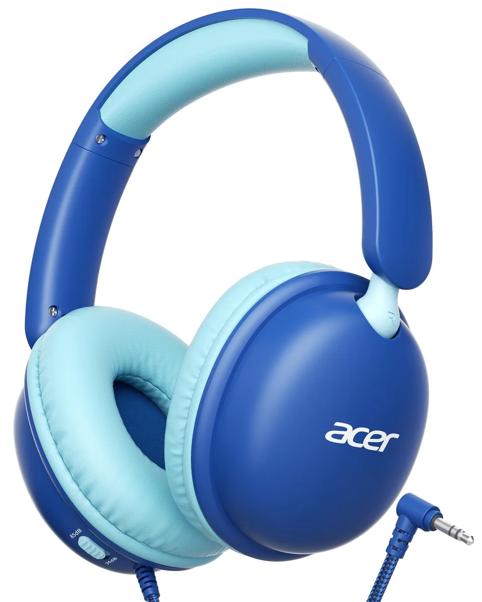  Acesori OHW355 Kids Headphones 74/85dB Blue Cyan — product photo