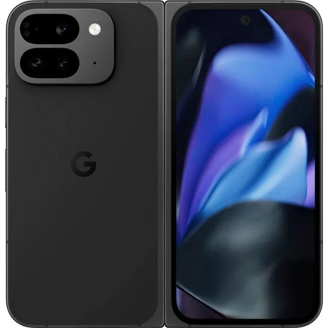 Google Google Pixel 9 Pro Fold 256GB Obsidian cell phones - unlocked — product photo