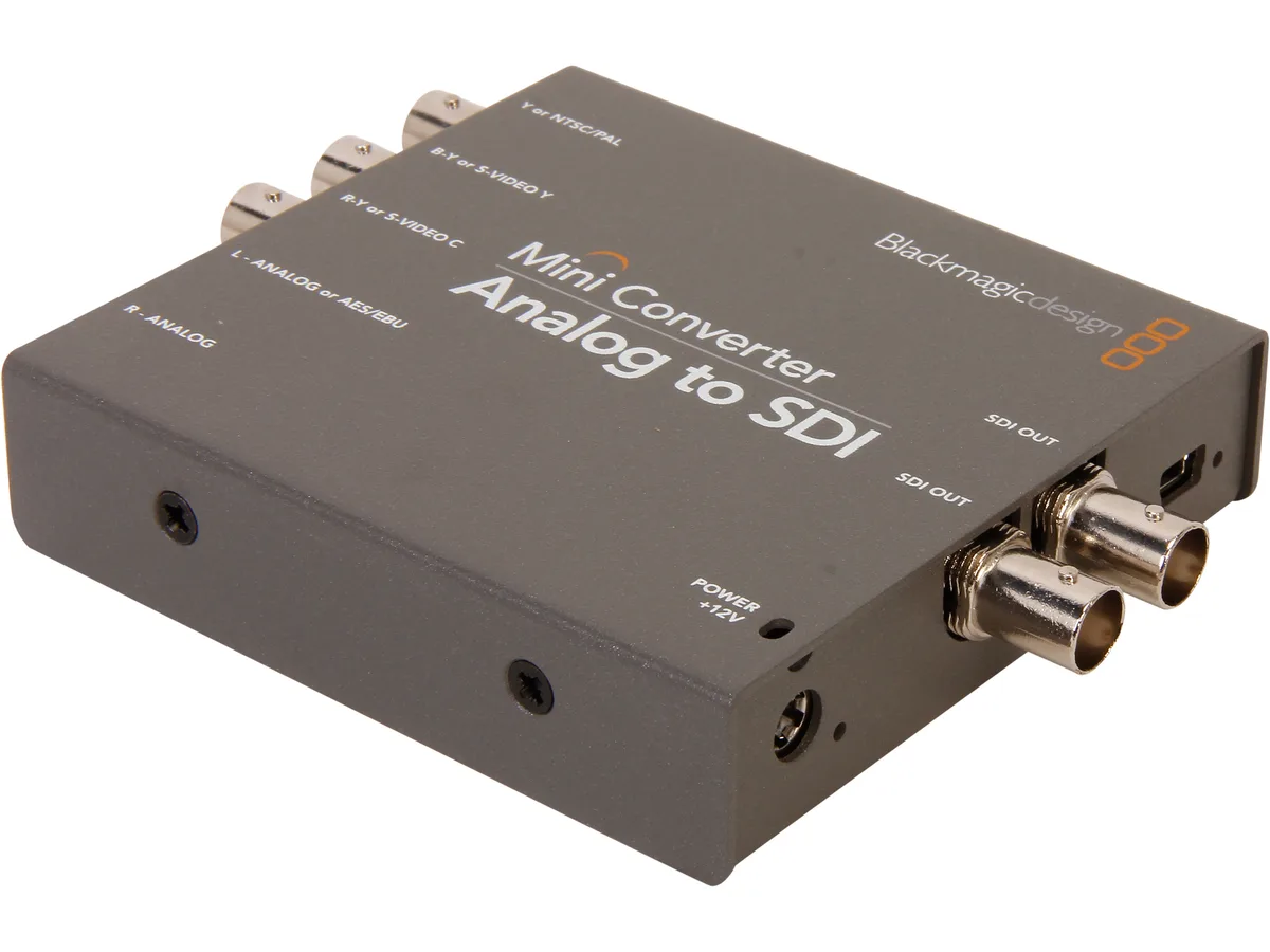 Blackmagic Design Pty. Ltd. Blackmagic Design Pty. Ltd. CONVMAAS2 Media Converter Analog to SDI — product photo