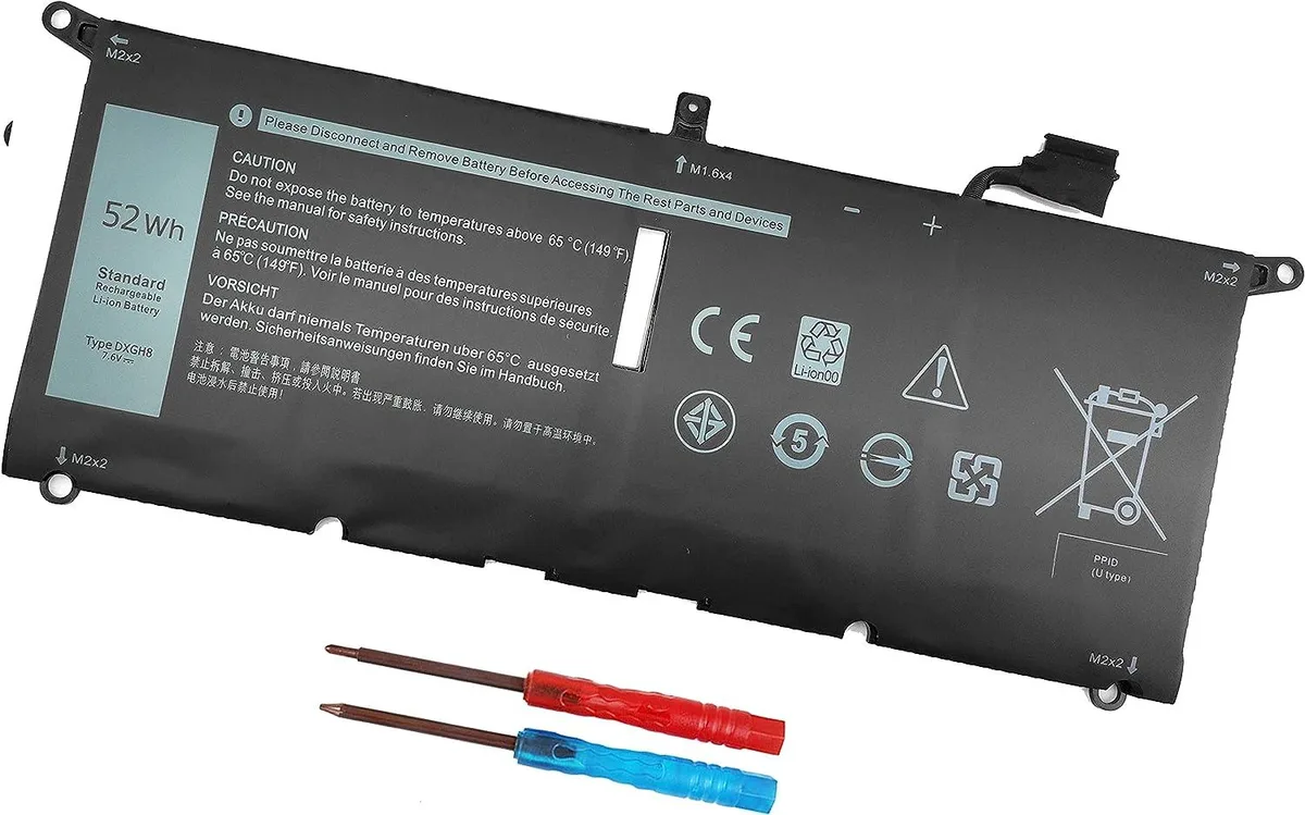 FOCUSTEC FOCUSTEC DXGH8 7.6V 52Wh laptop battery — product photo