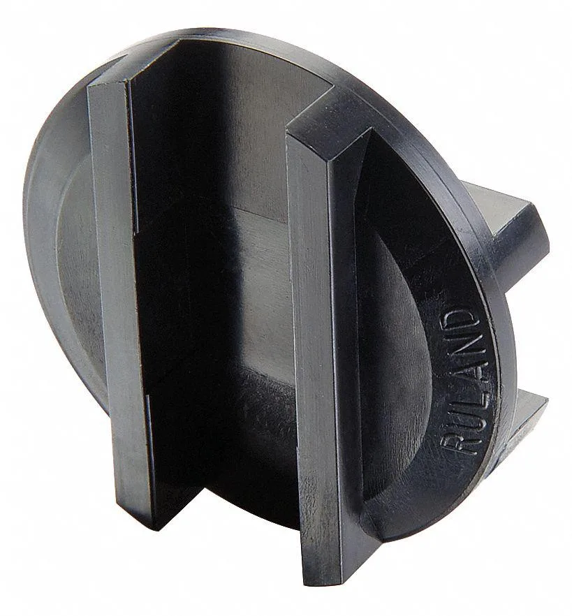 White acetal Oldham coupling disc with three lobes and central aperture