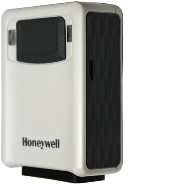 Honeywell 3320G-2 CUSTOM barcode scanner, handheld form factor, black and grey finish