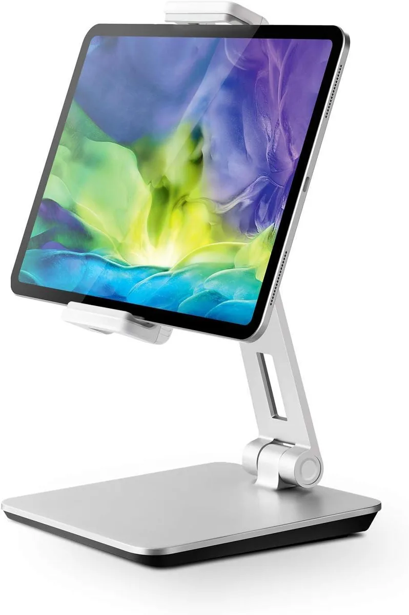 BFKK BFKK Tablet Stand 4.7-13" Silver 360° Swivel 180° Fold — product photo
