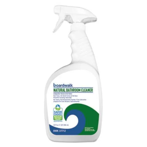 Boardwalk Boardwalk BWK47712EA 32 oz All-Natural Bathroom Cleaner Spray Bottle — product photo