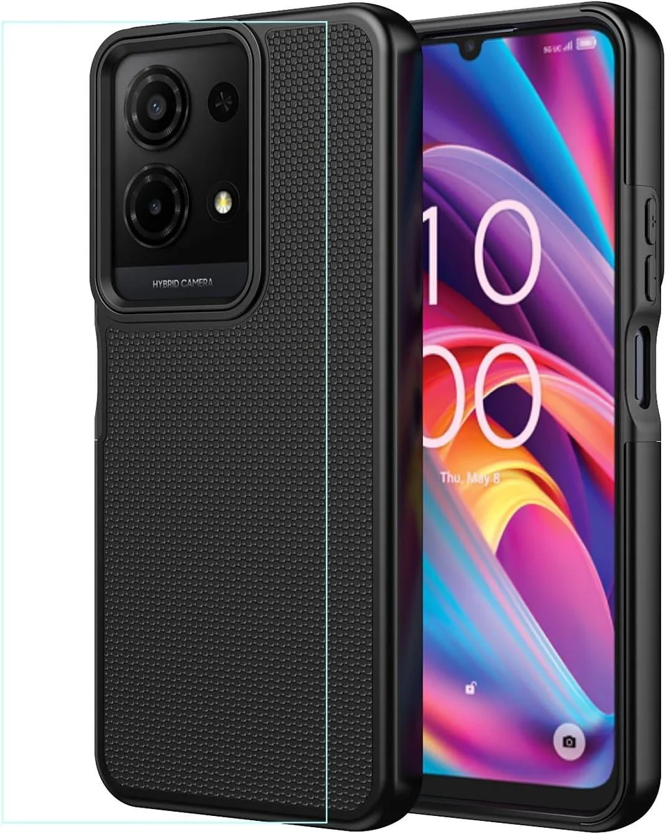 Transcend Transcend Case for TCL K33/K32 5G with Screen Protector Black — product photo
