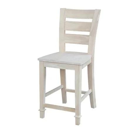 International Concepts International Concepts S-292 Tuscany Counter Height Stool 24" Unfinished — product photo