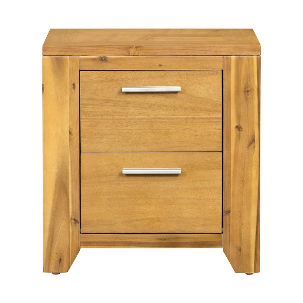 tuphen tuphen Nightstand 20.7x15.4x22" Natural Wood Brown — product photo