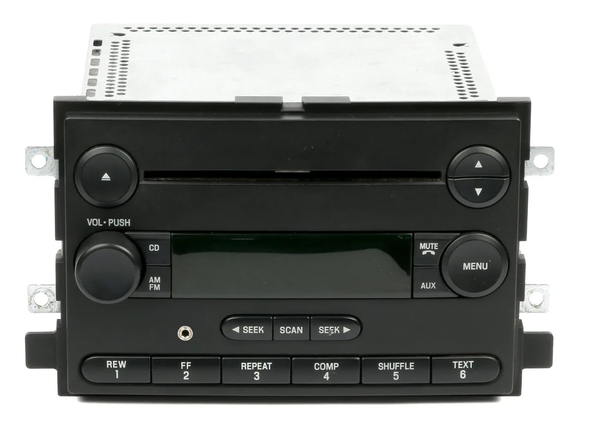 1 Factory Radio 1 Factory Radio 6F9T-18C869-BB AM FM CD Receiver with Aux Input — product photo