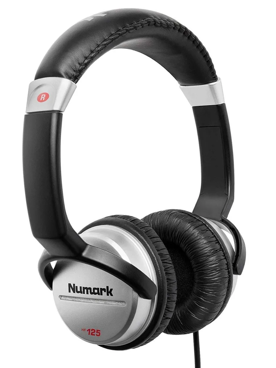  Philips HF125 45mm On-Ear Headphones White — product photo
