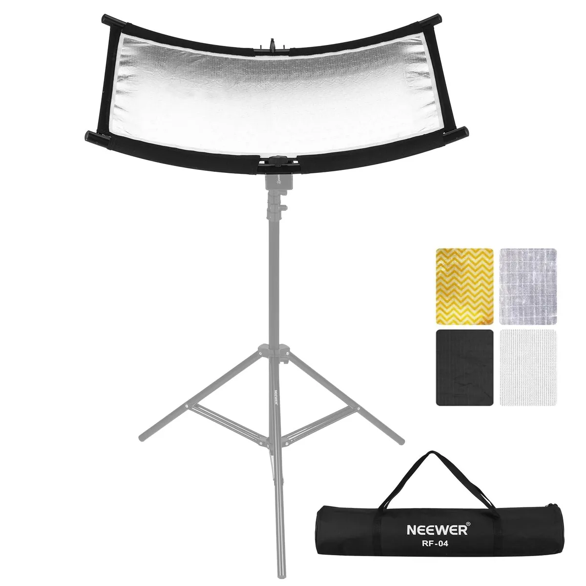  Neewer 10105397 U-Type Arc Reflector 75x40cm with Carrying Bag — product photo