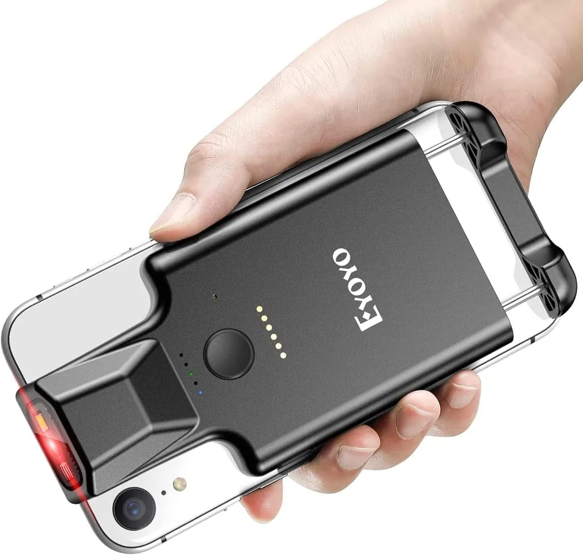 Eyoyo Eyoyo 90 g Bluetooth Barcode Scanner Back Clip 5.4–6.5 in — product photo