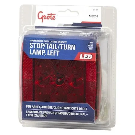 Grote Grote 51972-5 LED stop/tail/turn light red — product photo