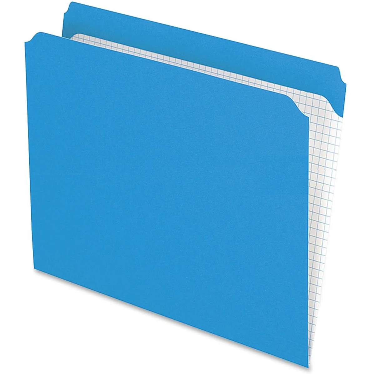 TOPS TOPS R152BLU Blue File Folder 100 Pack 11 pt Letter Size — product photo