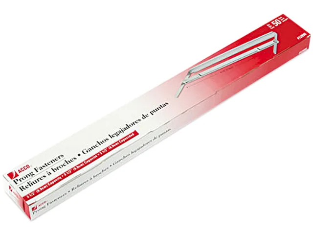 ACCO ACCO 12995 Two-Piece Paper File Fasteners 50/Box — product photo