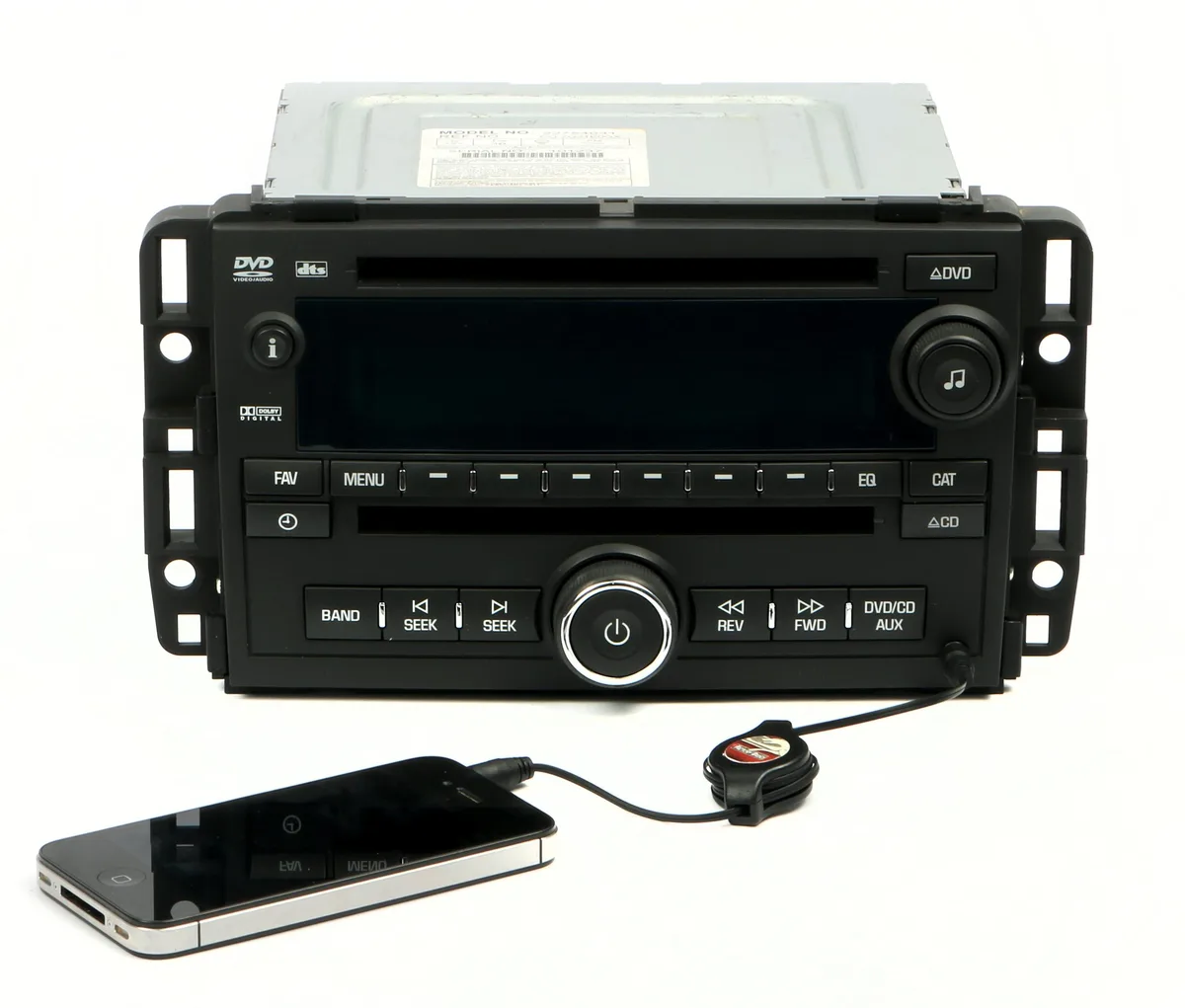 1 Factory Radio 1 Factory Radio 22754031 CD DVD Receiver AUX 2010-2012 Buick Chevrolet GMC — product photo