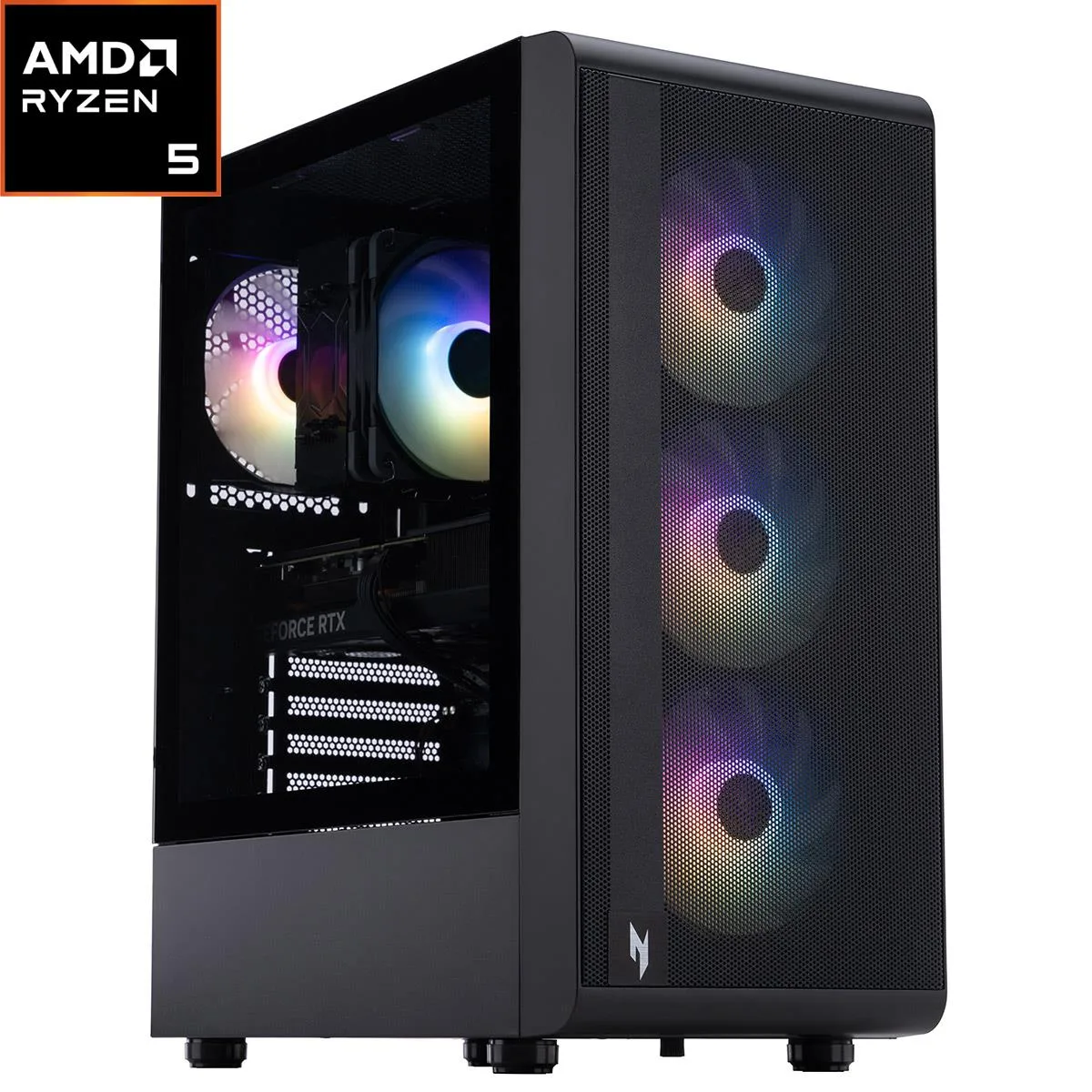 Acer America Acer America UD.P02AA.08Y Nitro 60 Gaming PC Ryzen 5 5500 16GB 512GB RTX 3050 6GB — product photo