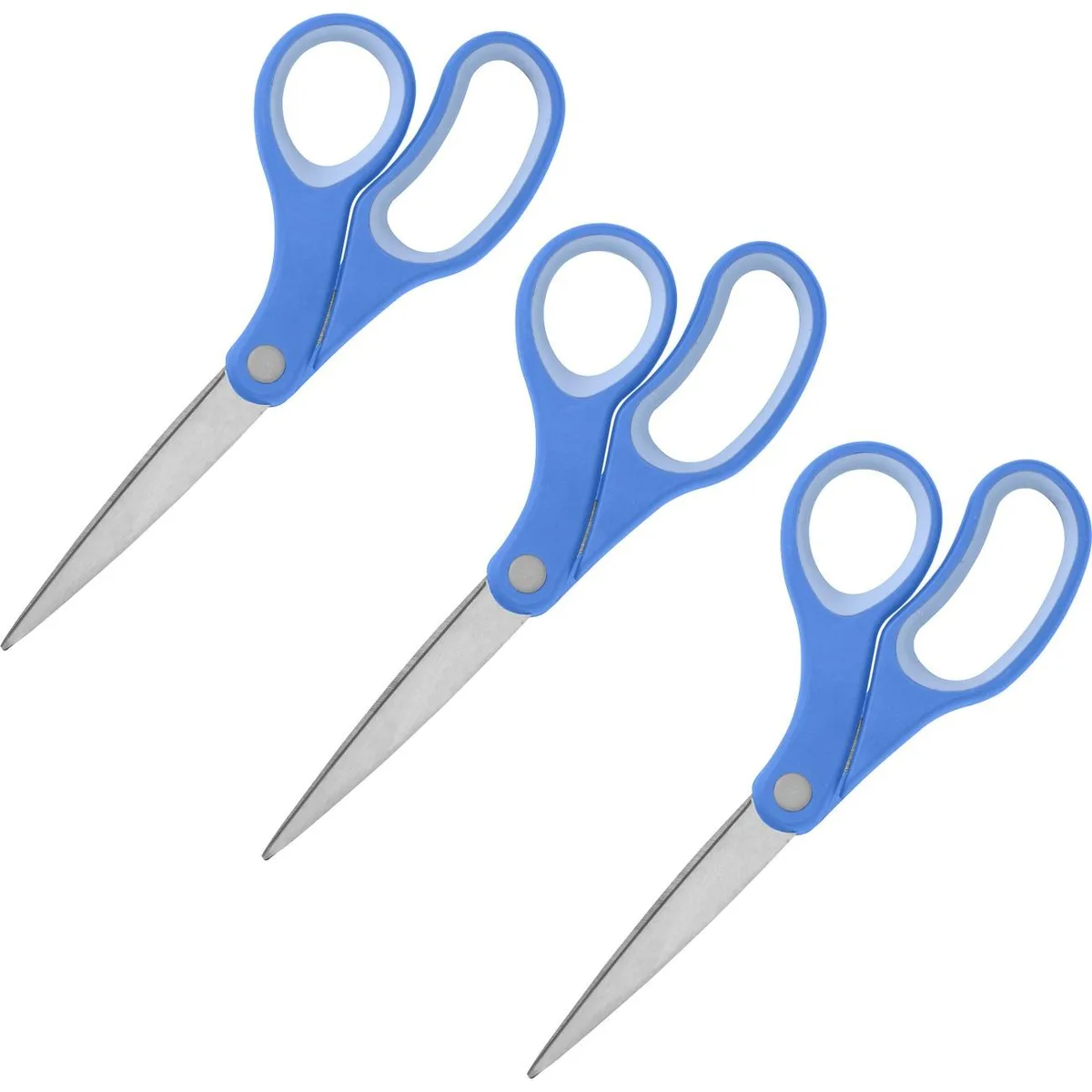 Sparco Products Sparco Products 39043BD 8" Bent Scissors Blue 3 Pack — zdjęcie produktu