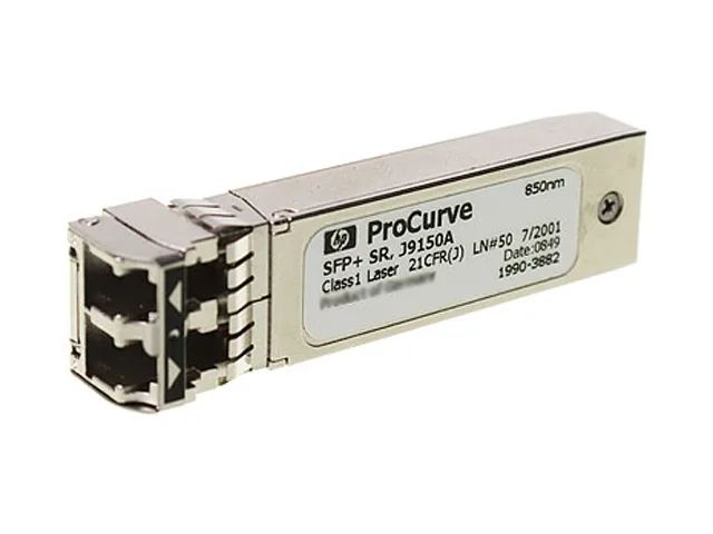 HPE HPE J9150A X132 10G SFP+ LC SR SFP transceiver — product photo
