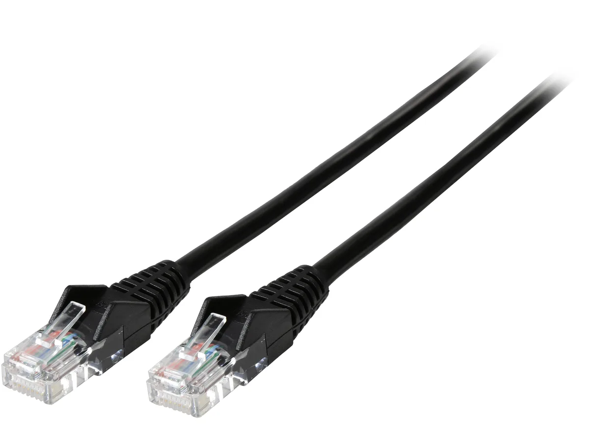 Tripp Lite Tripp Lite N001-006-BK 6 ft Cat5e network ethernet cable — product photo