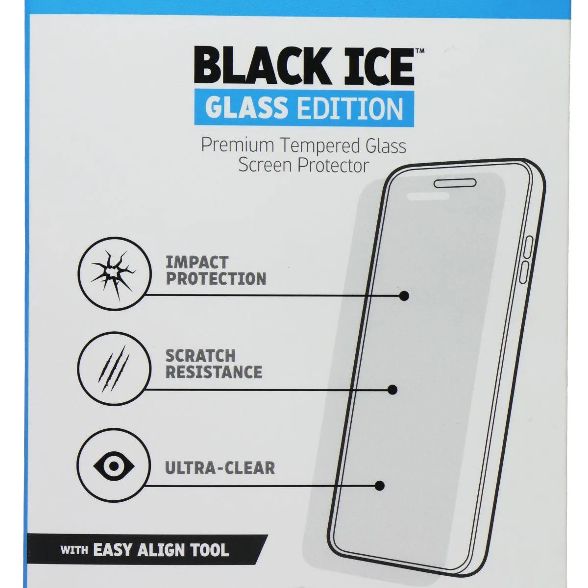 Invisible Gadget Guard Invisible Gadget Guard Black Ice Glass Ed. Screen Protector for Samsung Galaxy A13 4G/5G — product photo