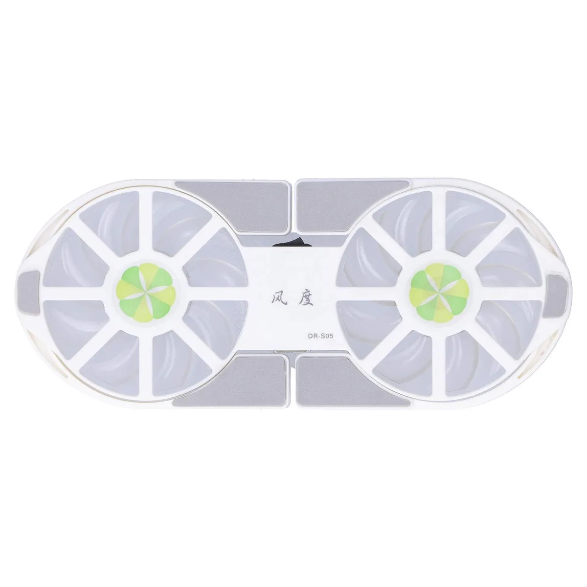  Heayzoki DR-S05 Laptop Cooling Pad Dual Fan USB 5.6V Blue LED — product photo