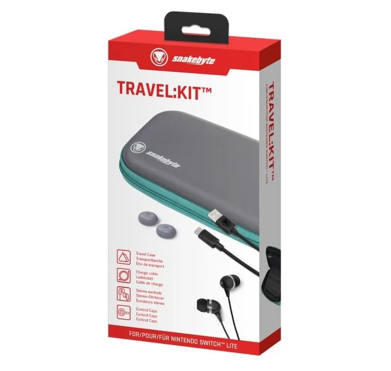 snakebyte snakebyte Nintendo Switch Lite Travel Kit accessory — product photo
