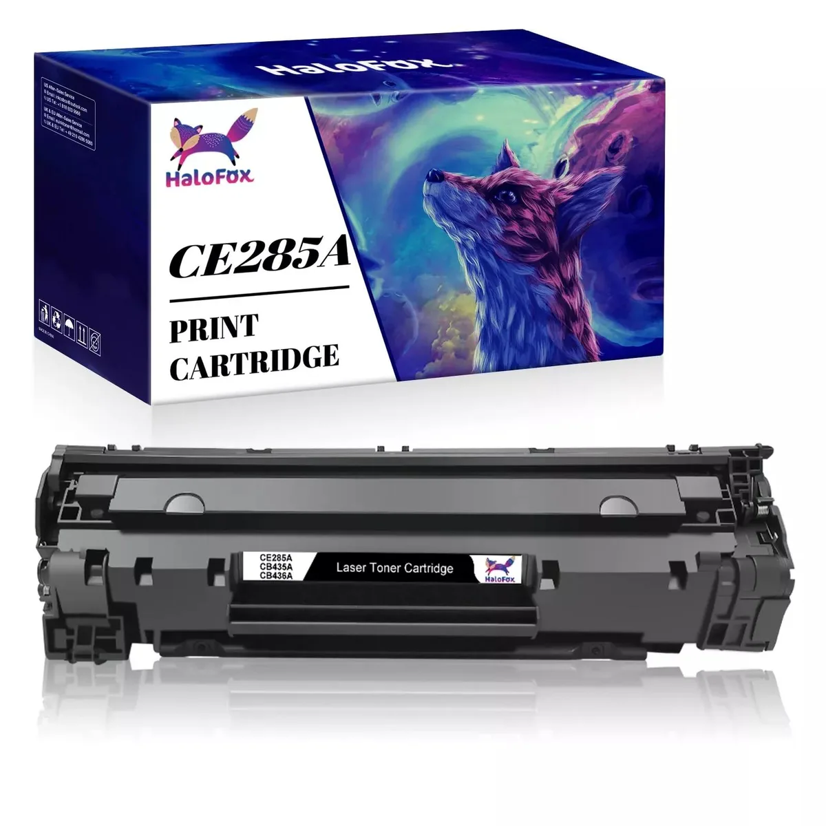 V4ink V4ink CE285A 85A Black Toner Cartridge 1PK Replacement P1002 MFP M1212nf M1213nf 1600 Pages — product photo