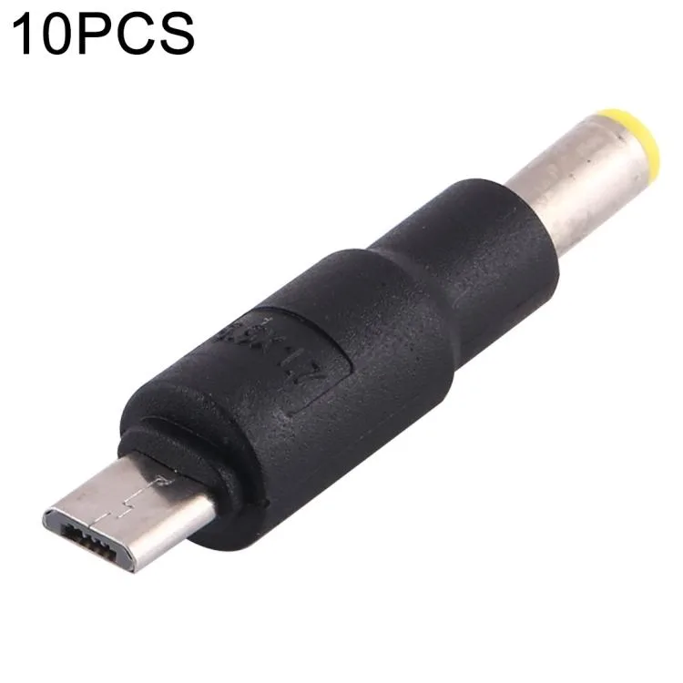eForChina eForChina 10 PCS 5.5 x 1.7mm to Micro USB Gender Changer — product photo