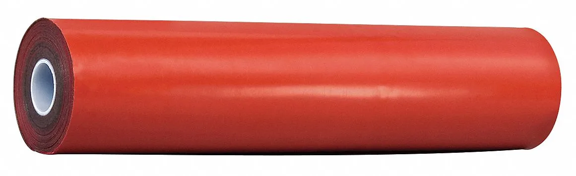 Dark grey double-sided foam tape roll, 6 inches wide