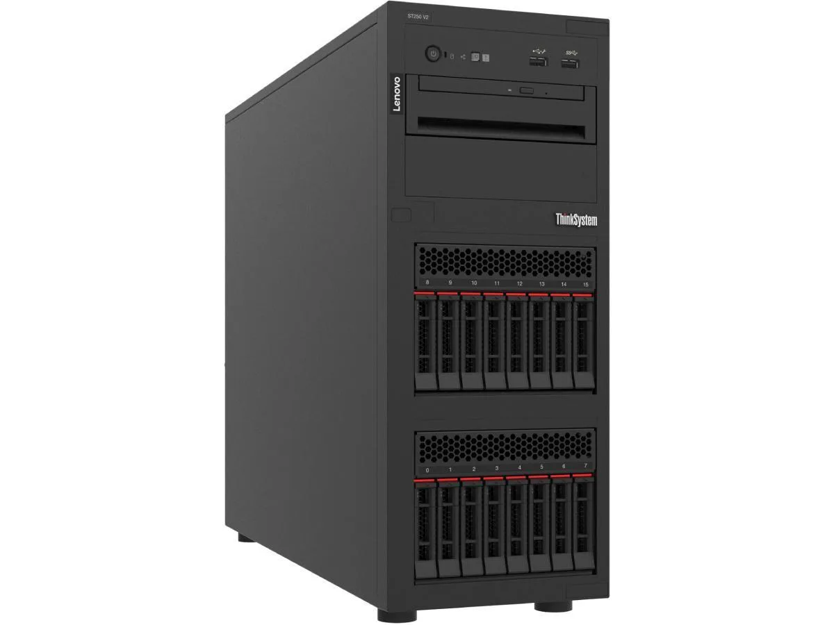 Lenovo Lenovo ThinkSystem ST250 V2 Xeon E-2336 2.9 GHz 8 GB 7D8FA01HNA — product photo