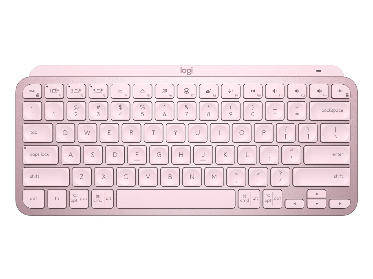 Logitech Logitech 920-010474 MX Keys Mini Compact Bluetooth Keyboard Rose — product photo