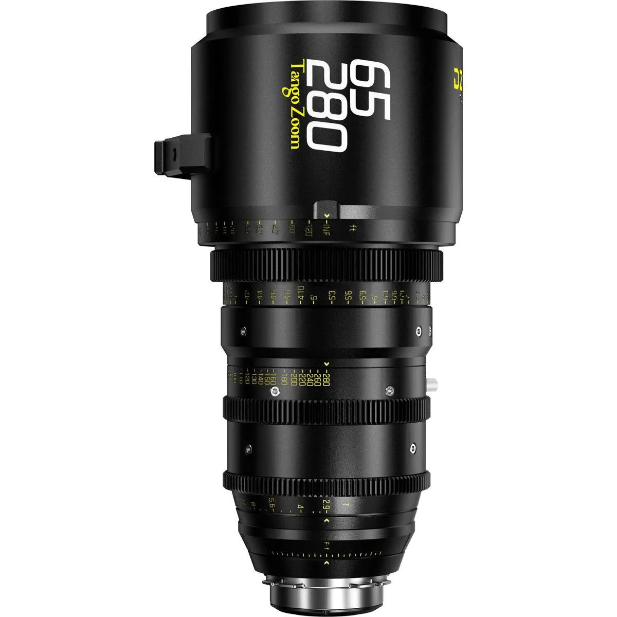 DZOFILM DZOFILM Tango 65-280mm T2.9-4 S35 PL &amp; EF camcorder lens feet — product photo