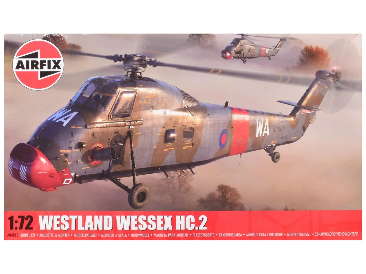 Airfix Airfix Westland Wessex HC.2 1/72 Model Kit 134 Parts — product photo