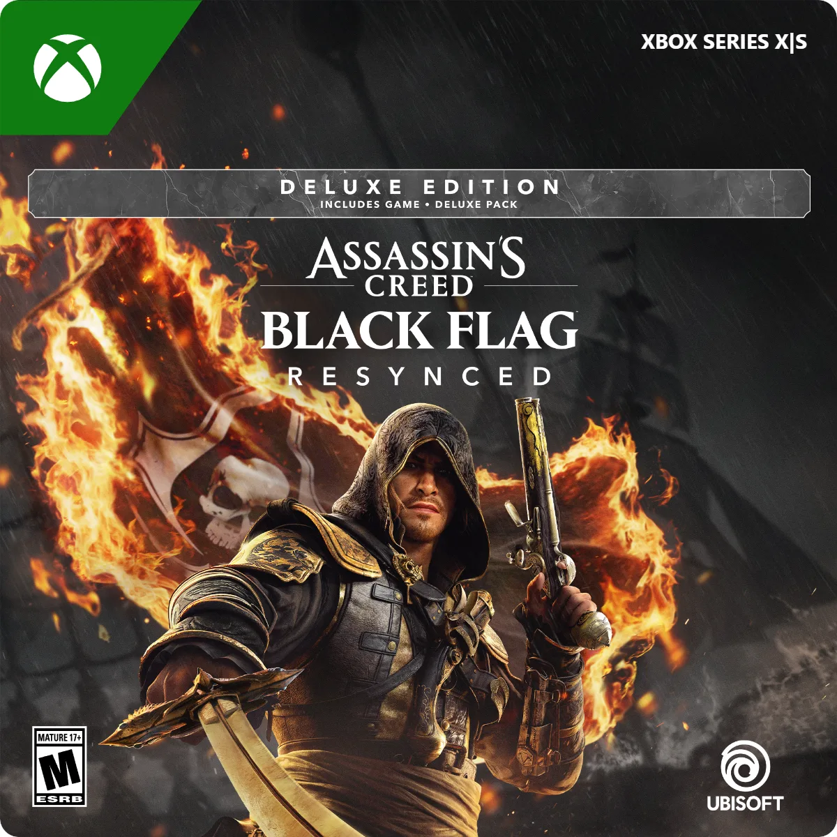 Ubisoft Ubisoft EP2-68155 Assassin's Creed Black Flag Resynced Deluxe Edition downloadable game — product photo