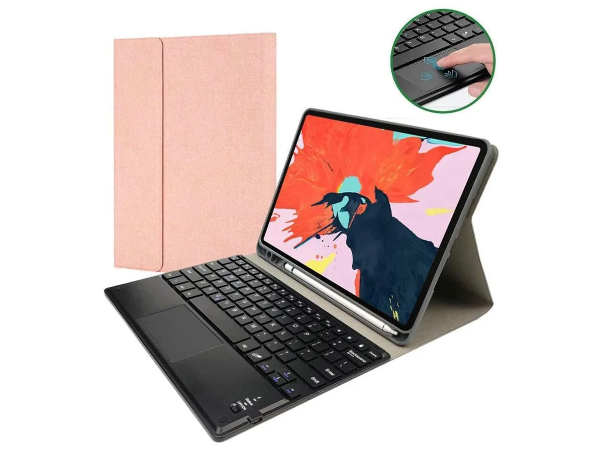 Werleo Werleo iPad Pro 12.9 inch Keyboard Case Pink — product photo
