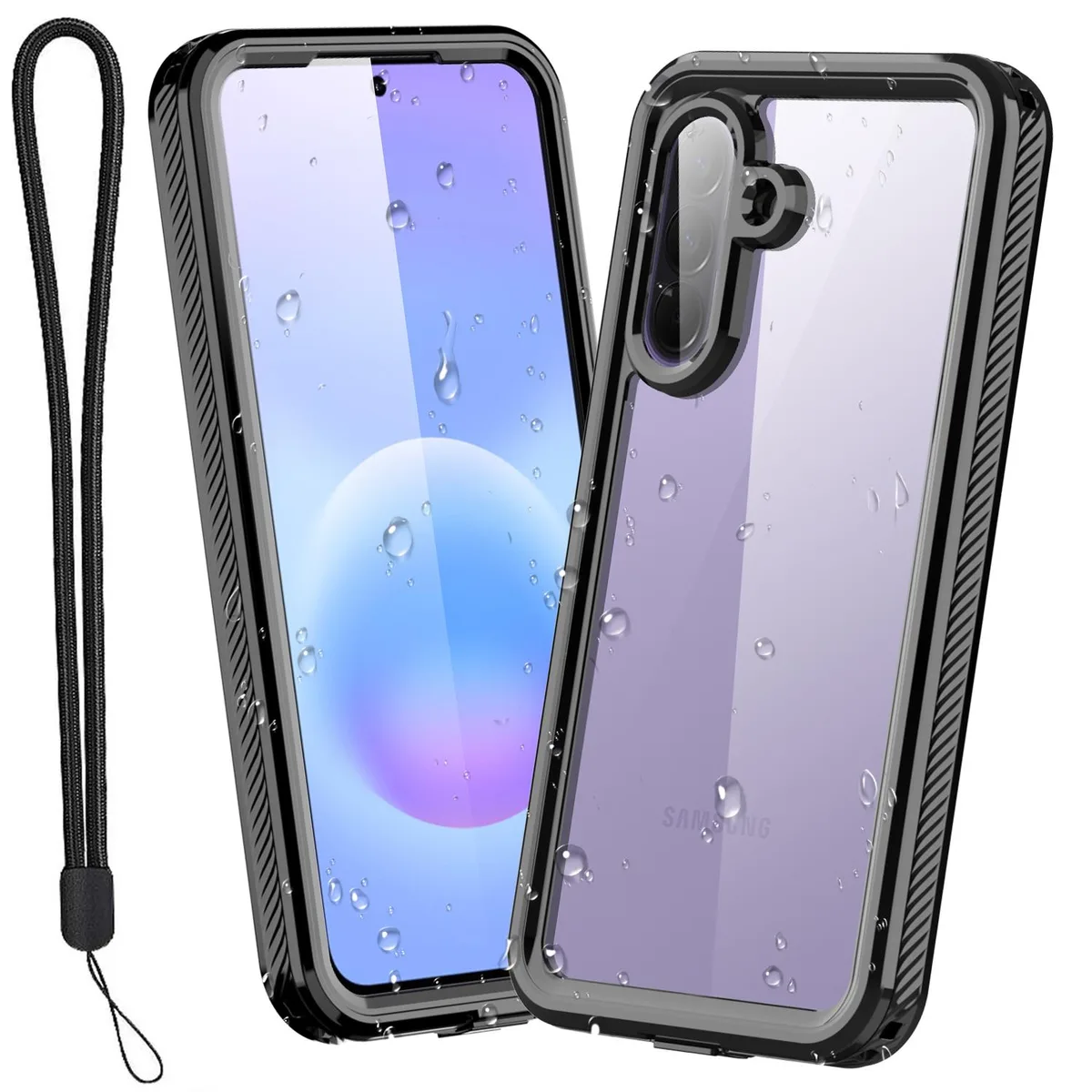 SZYG SZYG Waterproof Case Samsung Galaxy A57 5G IP68 Black 6.7in 2026 — product photo