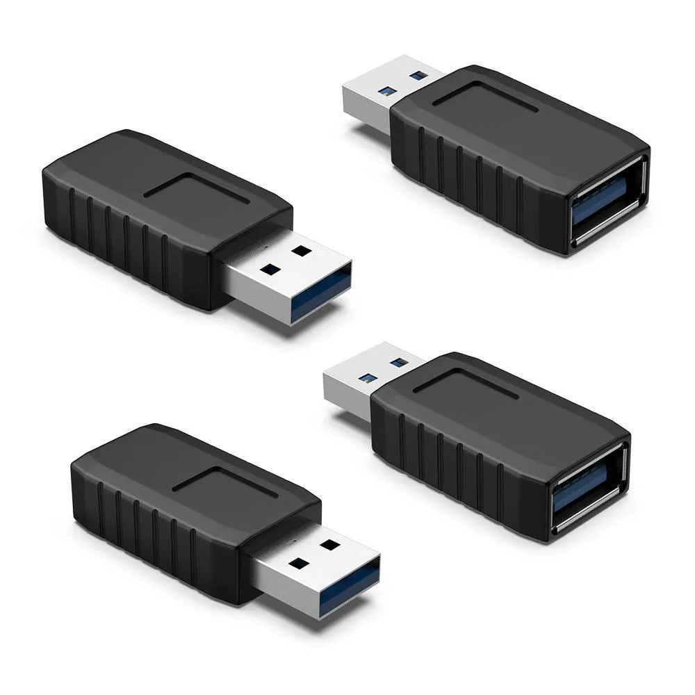 BUCIER BUCIER USB 3.0 Male to Female Coupler 3 Pack — product photo
