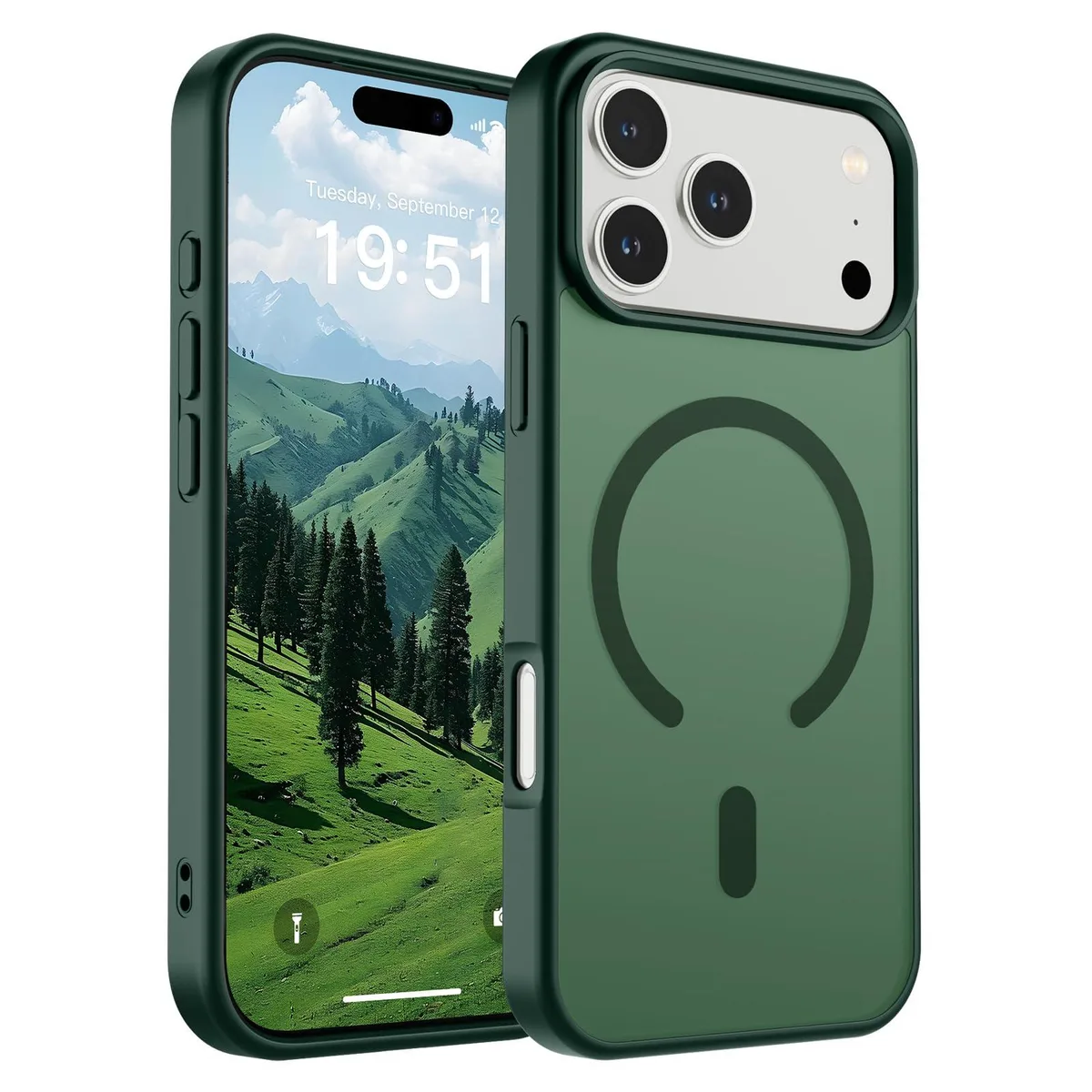 KEHIPI KEHIPI Magnetic Case iPhone 17 Pro Max MagSafe 10 ft Forest Green 2025 — product photo